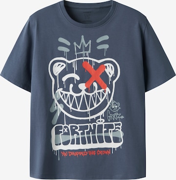 NAME IT Póló 'NKMFRANS FORTNITE' - kék: elől