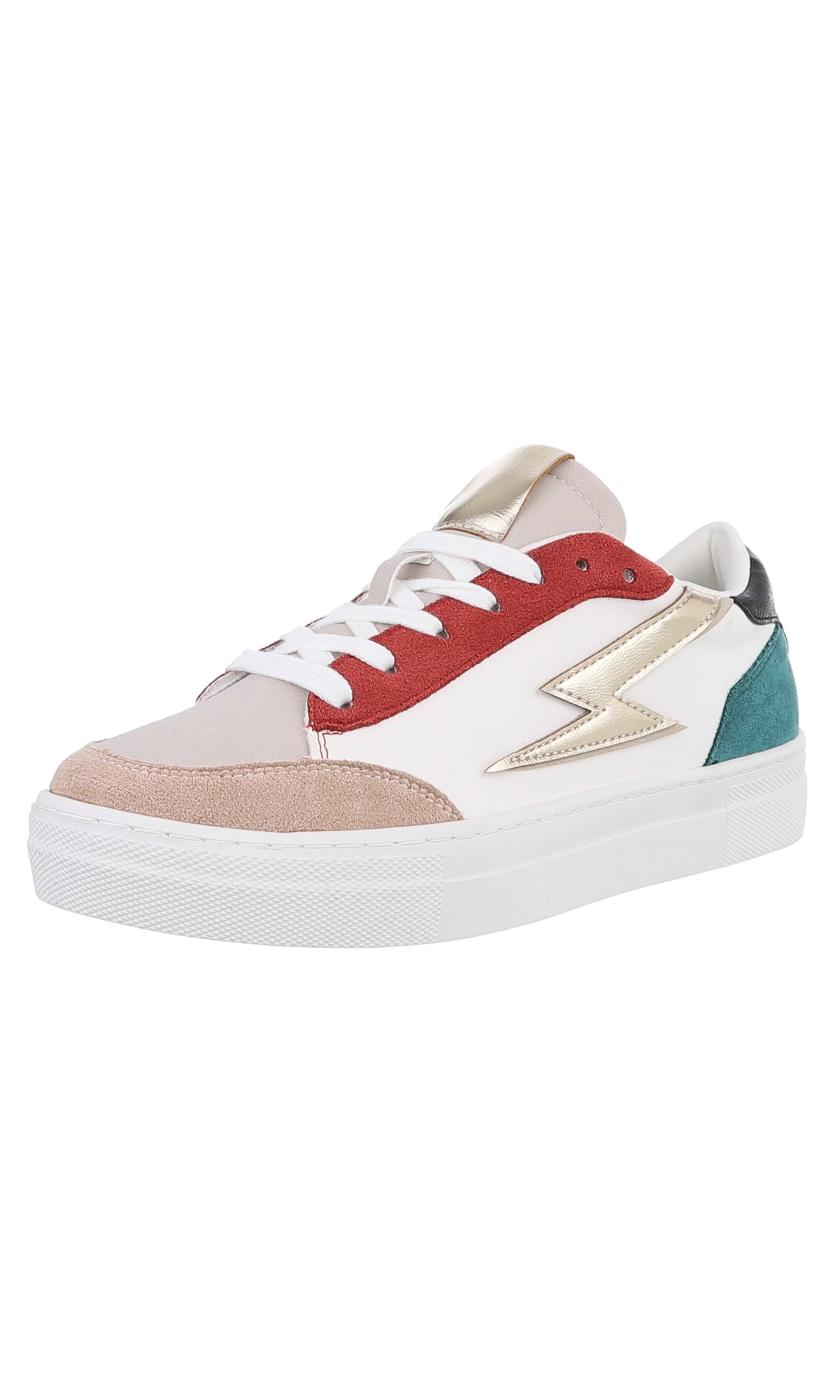 Ital-Design Sneaker in Weiß: Vorderseite