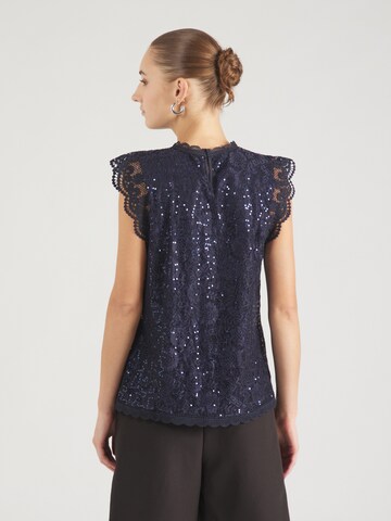 Camicia da donna 'PCOLLINE' di PIECES in blu