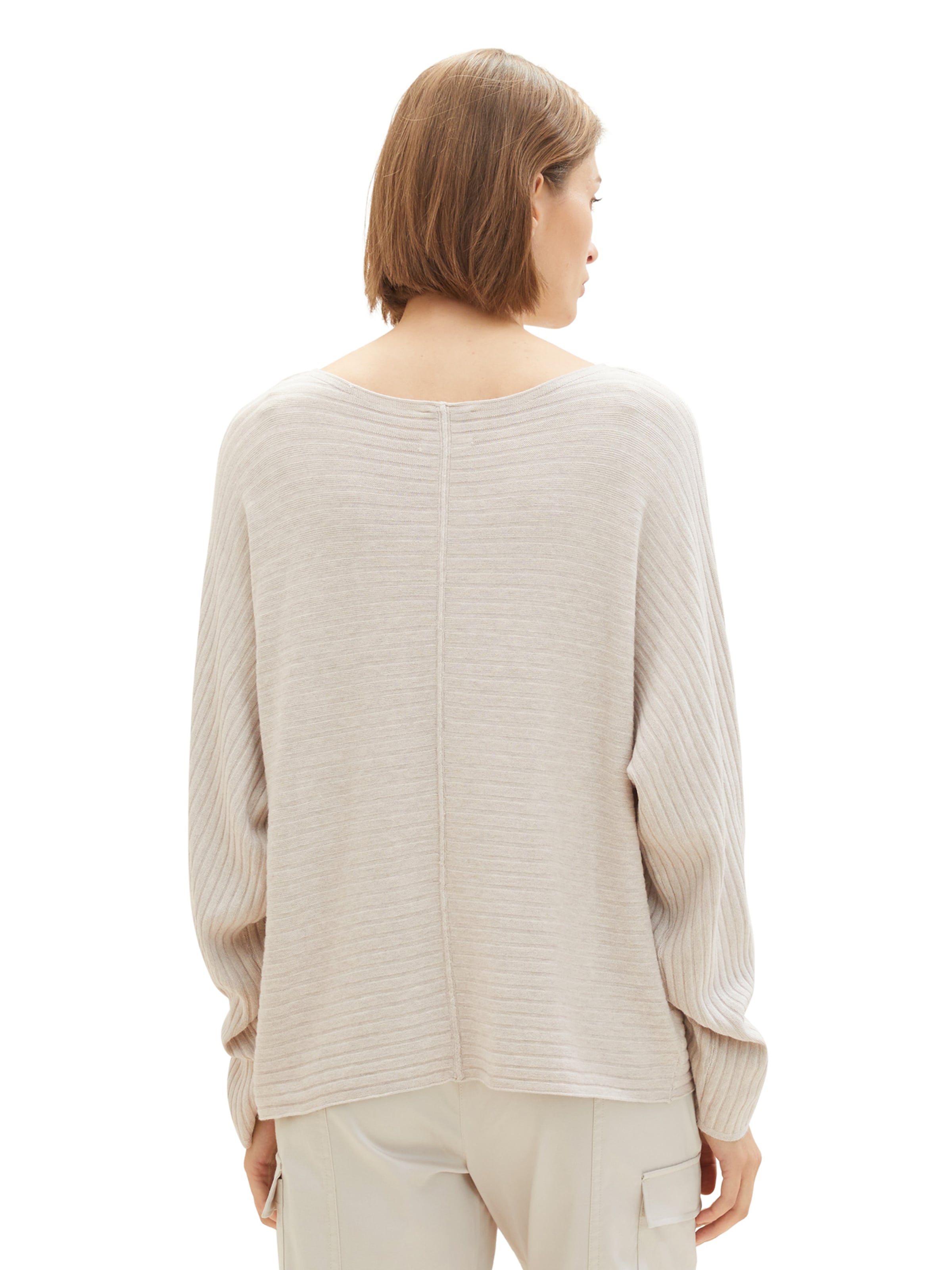 TOM TAILOR Sweater in Grey