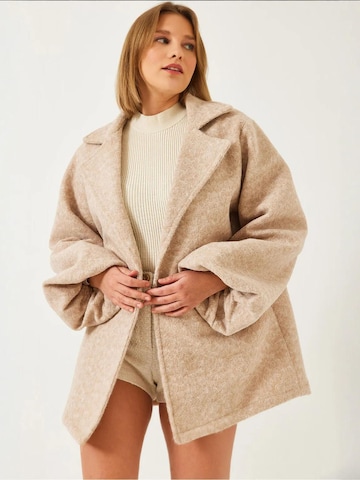 Bianco Lucci Tussenmantel in Beige