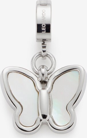 LEONARDO Pendant in Silver: front