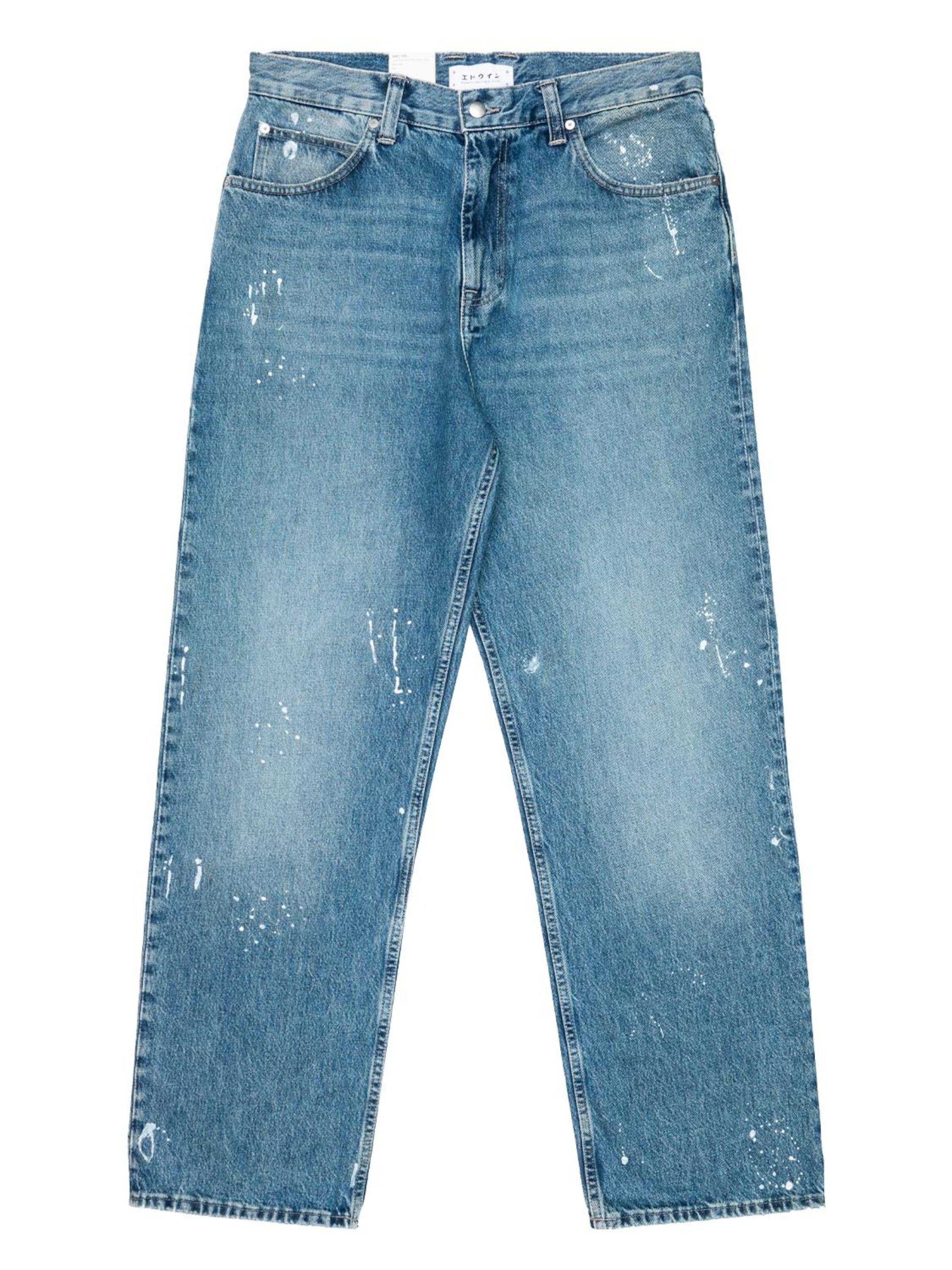 EDWIN Regular Jeans in Blauw: voorkant