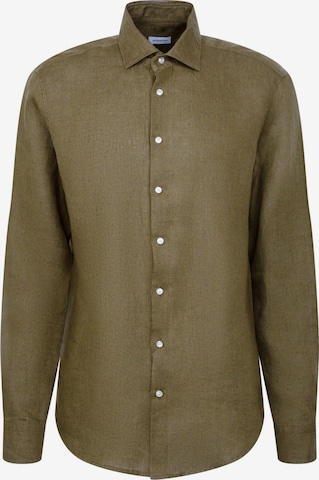 Chemise SEIDENSTICKER en vert : devant