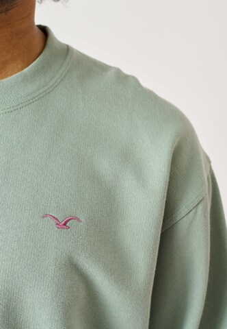 Cleptomanicx Sweatshirt in Green