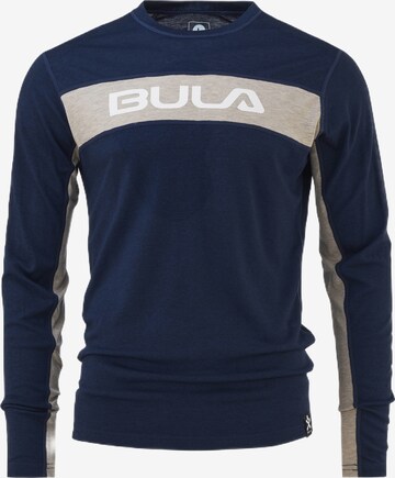 BULA Performance Shirt in Blue: front