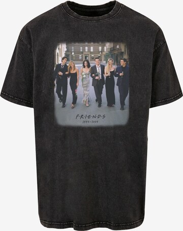 ABSOLUTE CULT Shirt 'Friends - Reunion' in Black: front