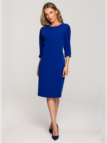 Stylove Jurk 'S324 ' in Blauw: voorkant