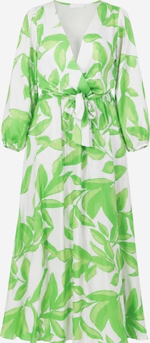 Abito di Elara in verde: frontale