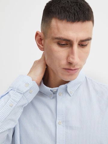 !Solid Slim Fit Hemd 'SDVal' in Blau