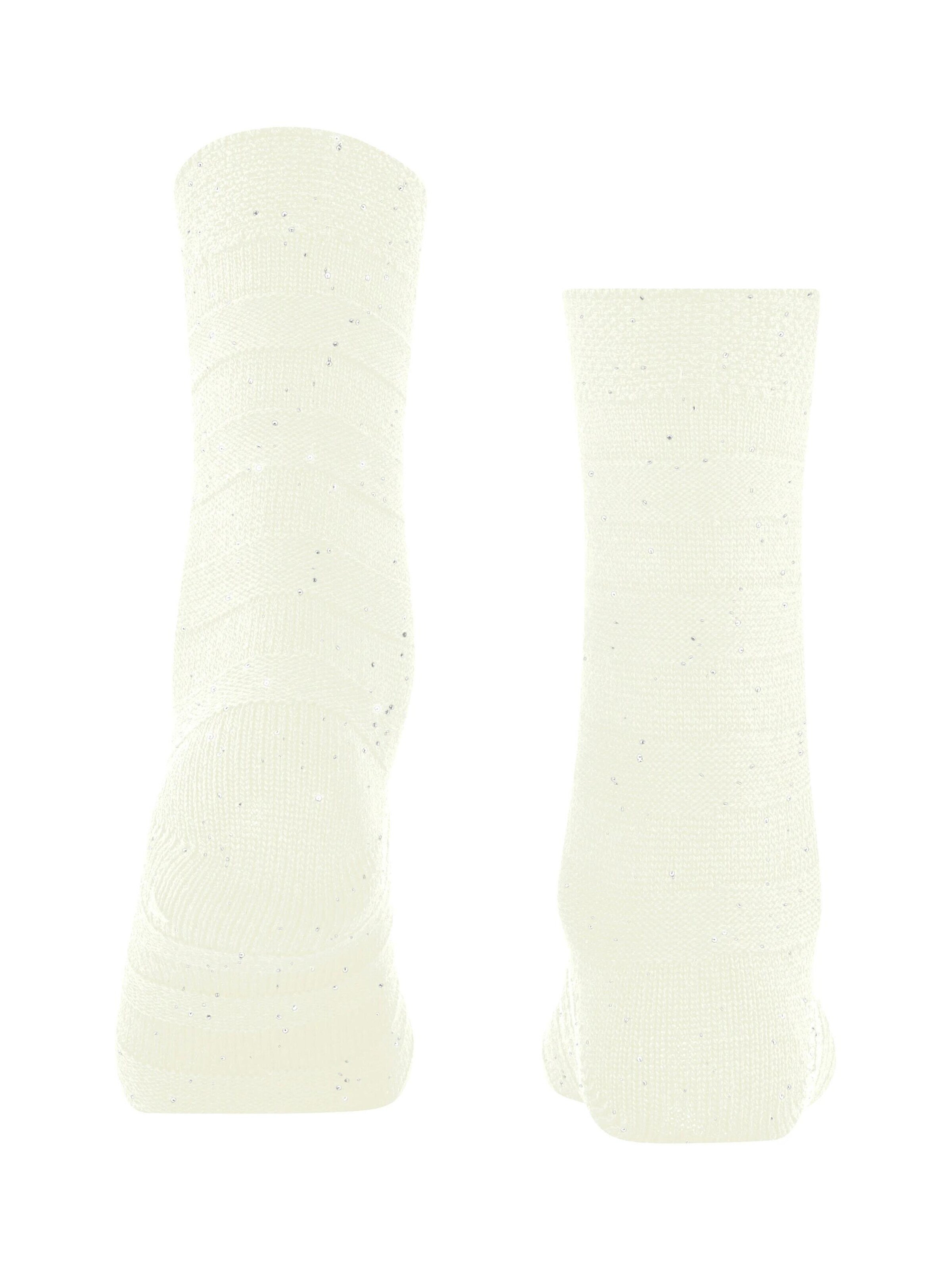 FALKE Socks 'Sparkle Stripes' in White