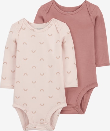 Carter's - Pijama entero/body en rosa: frente