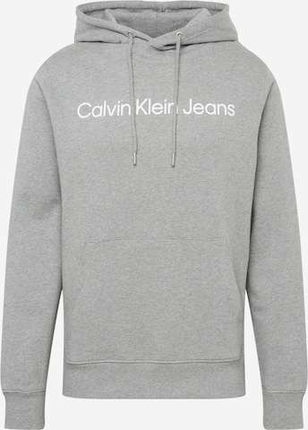 Felpa di Calvin Klein Jeans in grigio: frontale