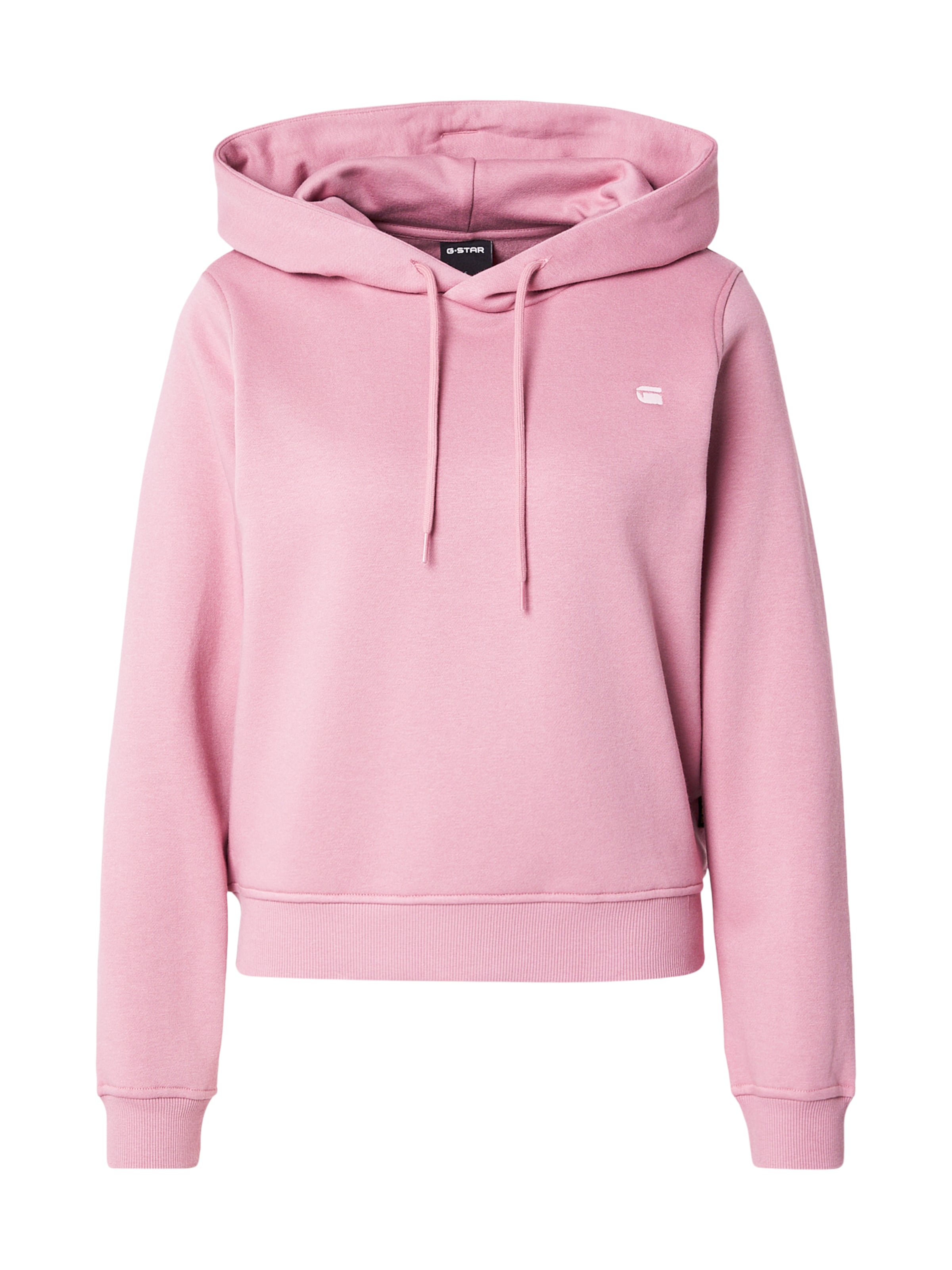 Bluză de molton de la G-STAR pe roz: față