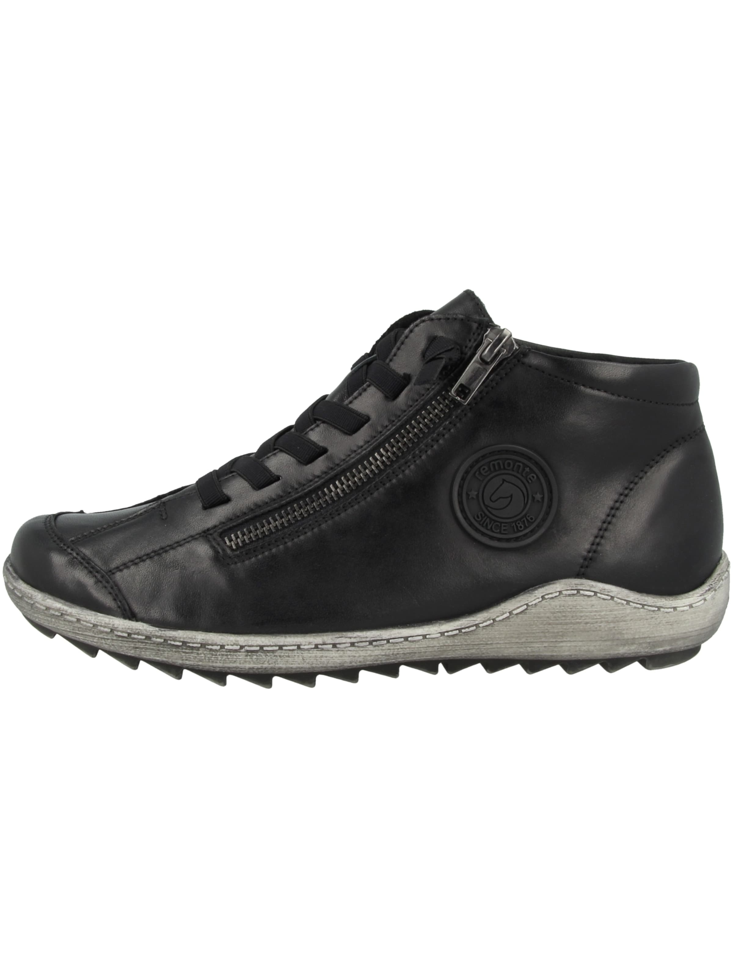 Bottines à lacets REMONTE en noir