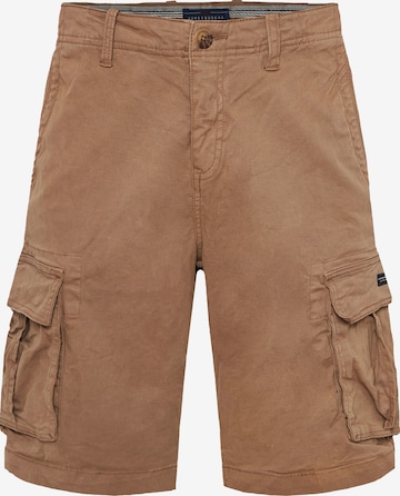 Funky Buddharegular Cargo hlače - smeđa boja: prednji dio