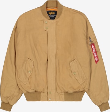 ALPHA INDUSTRIES Jacke 'MA-1 Mod' in Grün: Vorderseite