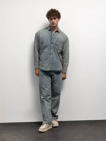 Giesto - Regular Fit Camisa em azul