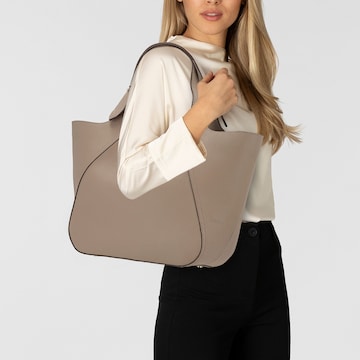 Cabas 'Lenah' BOSS en gris : devant