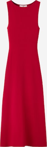 MANGO Pletené šaty 'BETTU' - Červená: predná strana