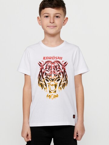 KOROSHI Shirt in White: front