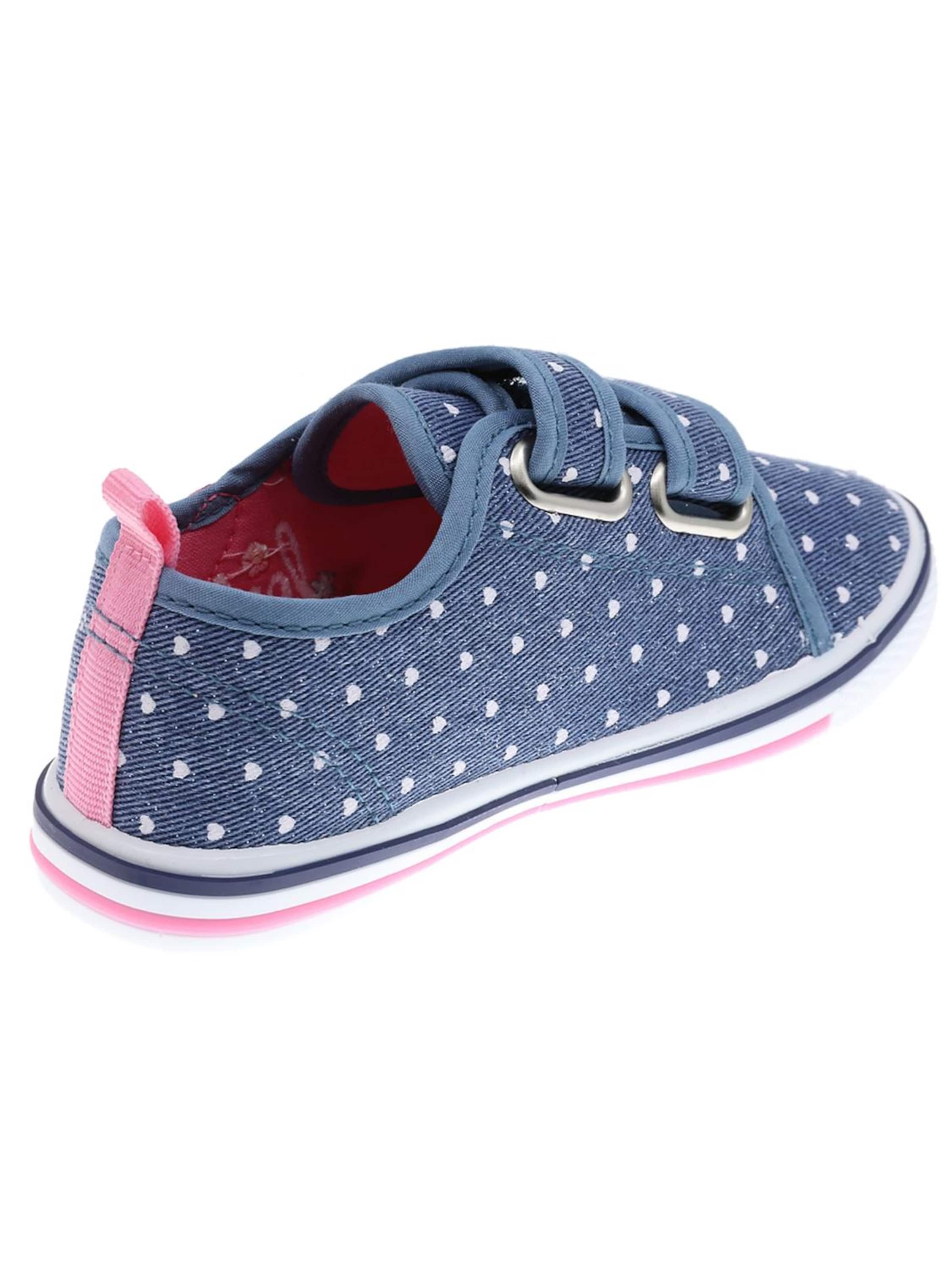 Beppi Sneaker 'Canvas Shoe'‌‌‌ in Blau