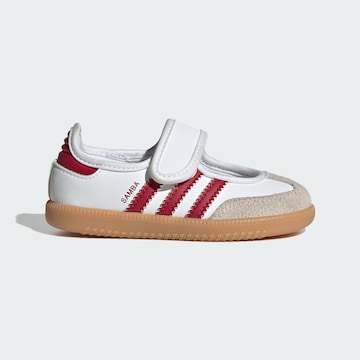 Baskets 'Samba' ADIDAS ORIGINALS en blanc : devant