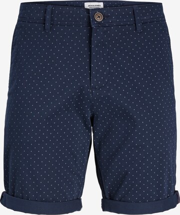 Pantalon chino 'Bowie' JACK & JONES en bleu : devant