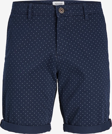 JACK & JONES Chino trousers 'Bowie' in Blue: front