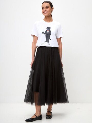 Cat e Lolette Skirt 'Rocky' in Black: front