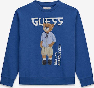 GUESS Collegepaita värissä sininen: etupuoli