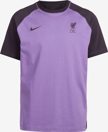 NIKE Performance Shirt 'FC Liverpool' in Purple: front