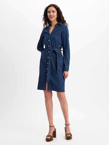 MOS MOSH Blousejurk in Blauw: voorkant