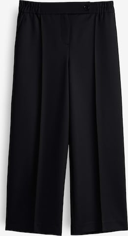 Wide leg Pantaloni cu dungă 'Cisilia' de la Someday pe negru: față