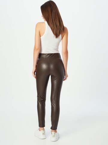 GUESS - Skinny Leggings em castanho