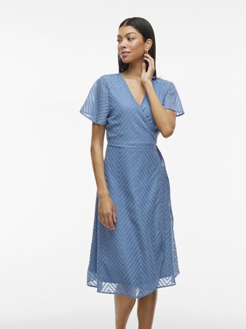VILA Jurk in Blauw: voorkant
