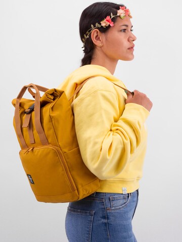 Manufaktur13 Backpack 'Mini Roll-Top DayPack' in Yellow