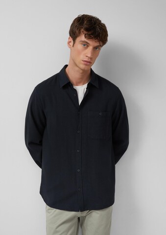 Coupe regular Chemise s.Oliver en noir : devant