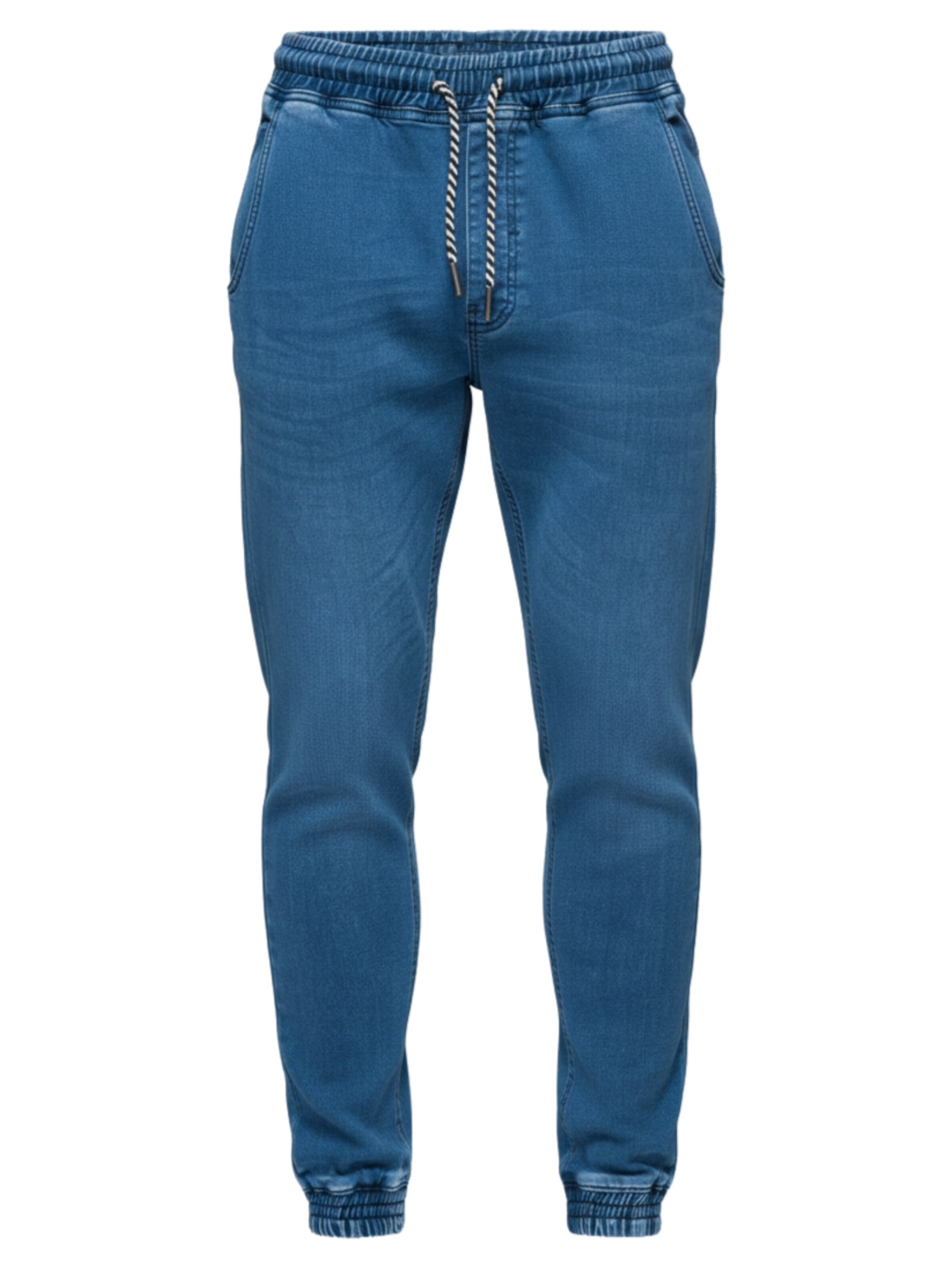 Ombre Pants in Blue: front