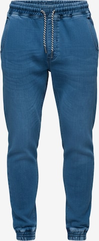 Ombre Pants in Blue: front