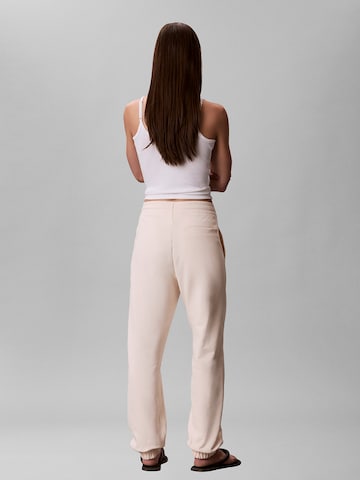 Calvin Klein Loose fit Sports trousers 'Terry' in Beige