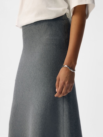 OBJECT - Falda 'REYNARD' en gris