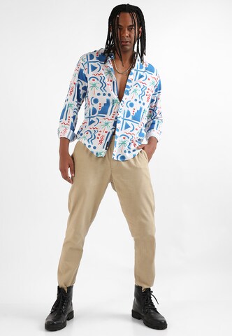 Campus Sutra Regular fit Button Up Shirt 'Kaleb' in Mixed colours