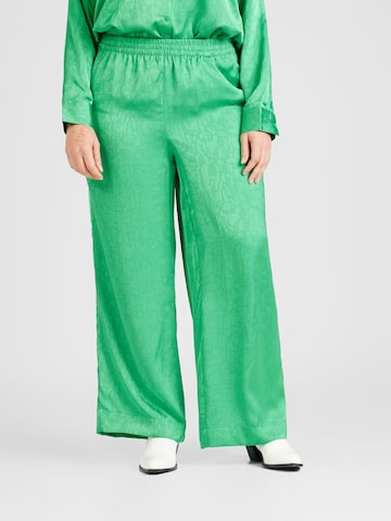 Wide leg Pantaloni 'CRISTI' di Vero Moda Curve in verde: frontale