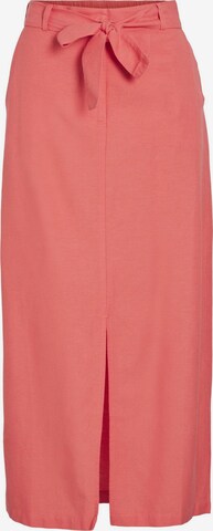 Jupe VILA en rose : devant