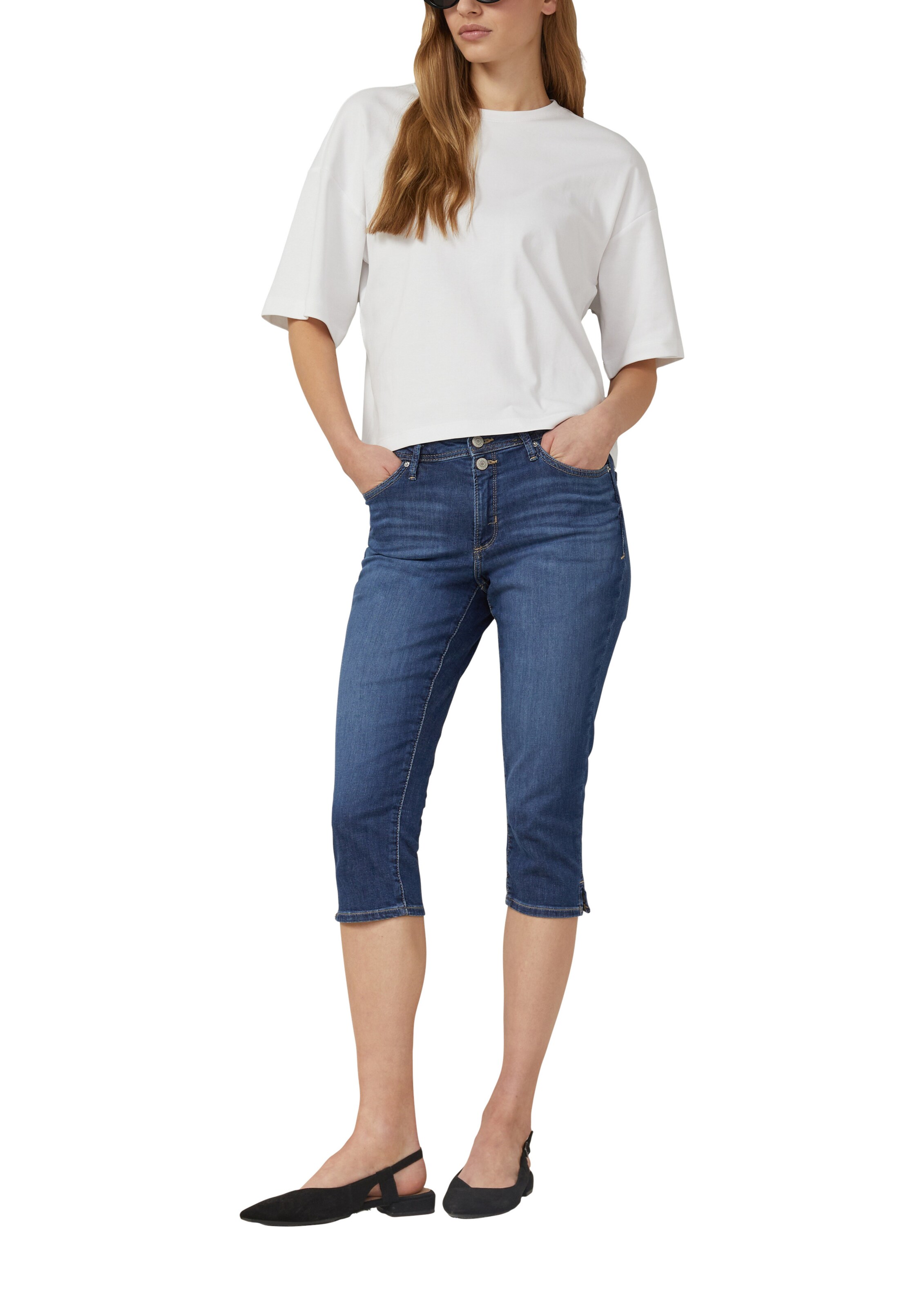 Regular Jean ' BETSY ' s.Oliver en bleu