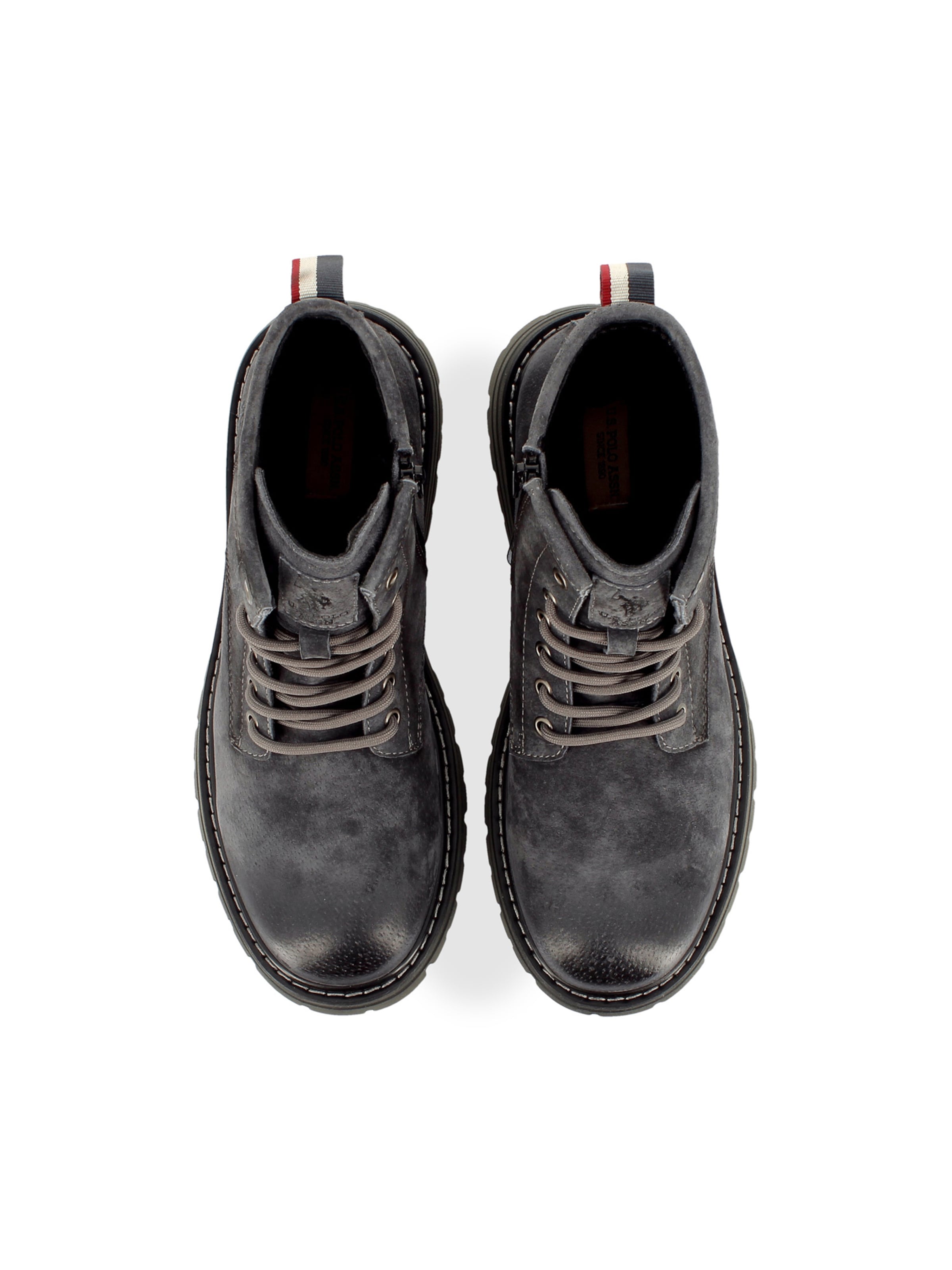 Bottines à lacets 'Berny' US POLO ASSN. en gris