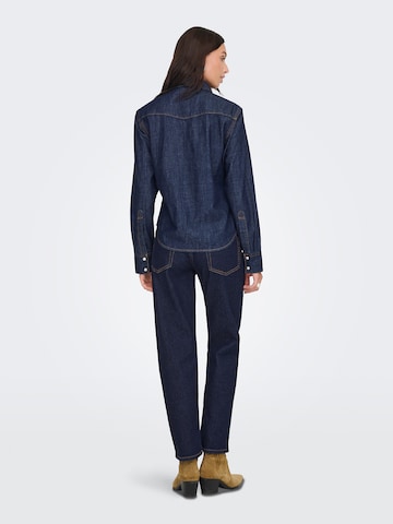 ONLY Bluse 'ONLCharlize' in Blau