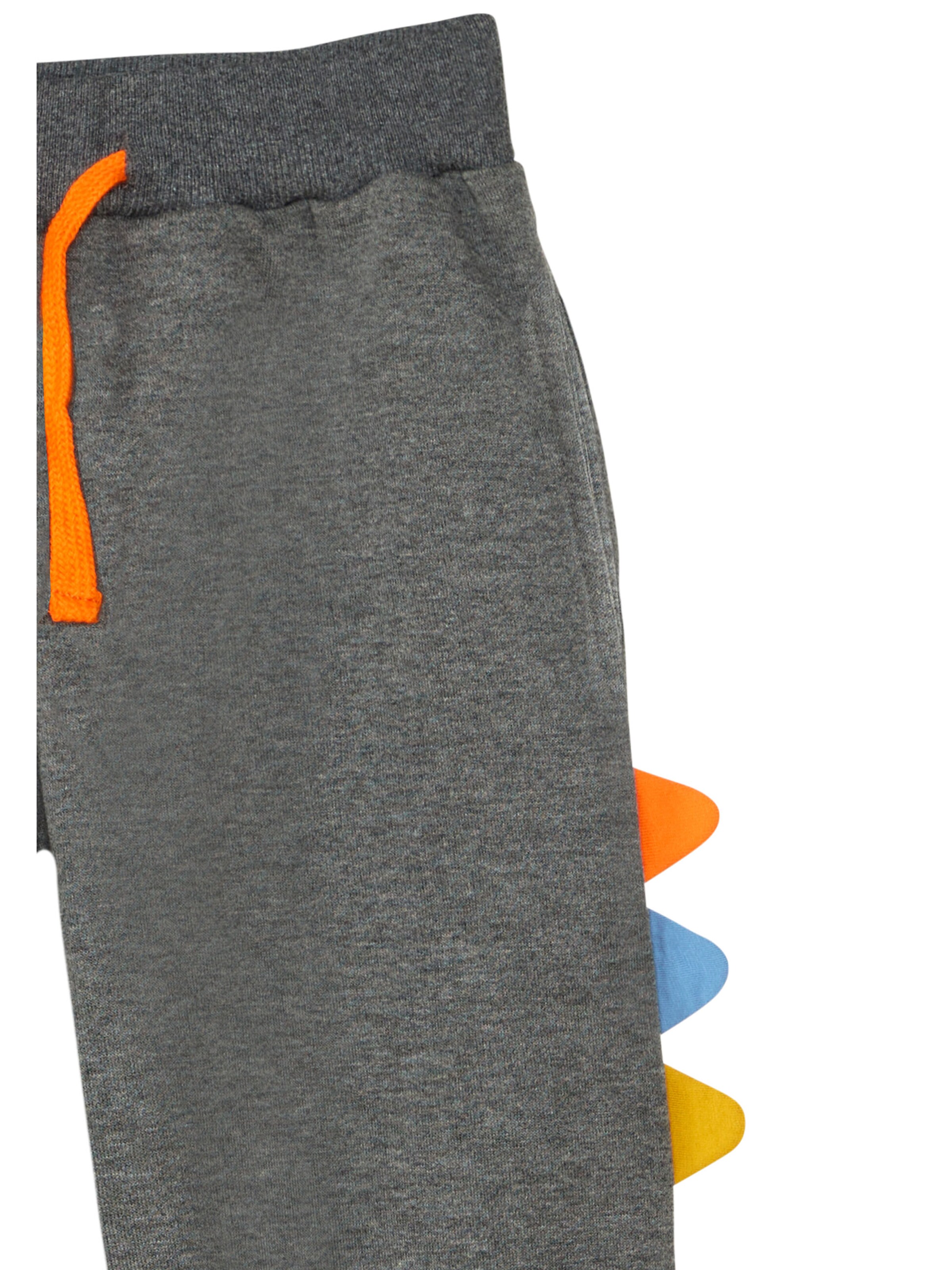 Denokids Tracksuit 'Rawr Spikes' in Grey