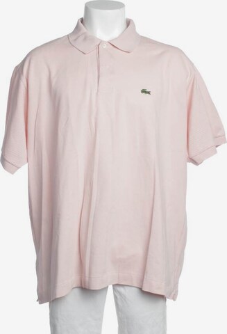 LACOSTE Shirt in 4XL in Pink: front